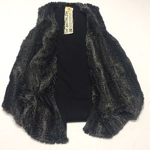 The Battalion Faux Fur Vest Small
